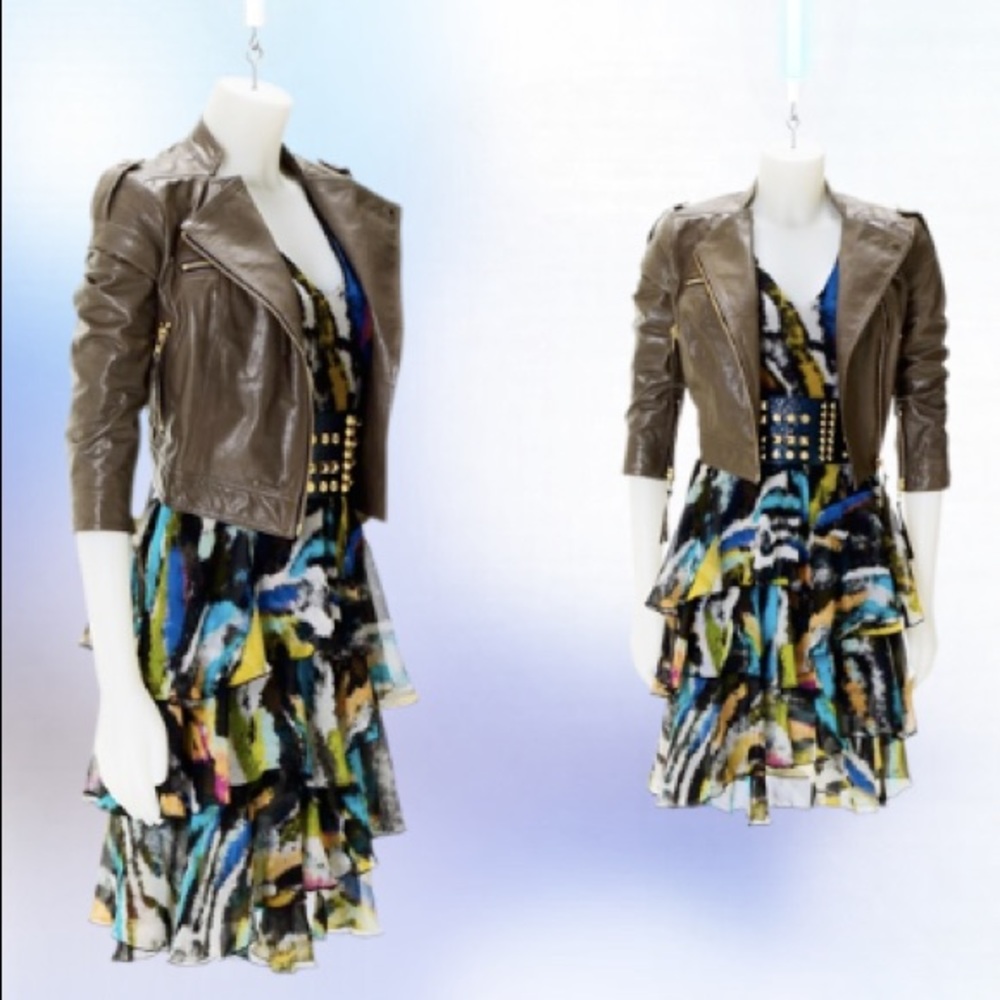 Matthew Williamson X H&M leather jacket